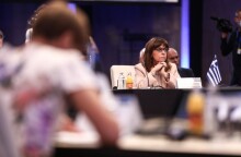 H  Προέδρος της Δημοκρατίας Κατερίνα Σακελλαροπούλου στην δεύτερη ημέρα των εργασιών της Συνόδου Κορυφής της Πρωτοβουλίας των Τριών Θαλασσών © EUROKINISSI/ΓΡΑΦΕΙΟ ΤΥΠΟΥ ΠΡΟΕΔΡΙΑΣ ΤΗΣ ΔΗΜΟΚΡΑΤΙΑΣ/ΘΟΔΩΡΗΣ ΜΑΝΩΛΟΠΟΥΛΟΣ