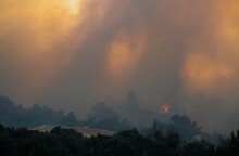 Πυρκαγιά στη Σάμο