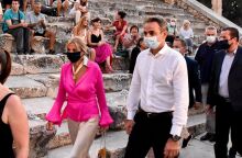 Ο Κυριάκος Μητσοτάκης και η σύζυγός του, Μαρέβα 