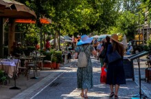 Στιγμιότυπα από το ιστορικό κέντρο της Αθήνας © EUROKINISSI