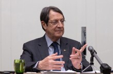 Σύσκεψη του Εθνικού Συμβουλίου για ενημέρωση και λήψη αποφάσεων για περαιτέρω μέτρα, συγκάλεσε για αύριο Τετάρτη στις 11 το πρωί, ο Νίκος Αναστασιάδης © EPA / STAVROS IOANNIDES 