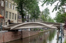 Η πρώτη στον κόσμο ατσάλινη γέφυρα από τρισδιάστατο εκτυπωτή