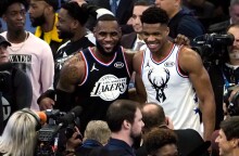 ΛεΜπρον Τζέιμς και Γιάννης Αντετοκούνμπο