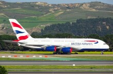 Αεροπλάνο της British Airways © Unspalsh