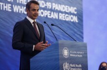 O Κυρ. Μητσοτάκης στο Διεθνές συνέδριο από το Υπουργείο Υγείας και τον Παγκόσμιο Οργανισμό Υγεία με θέμα "Οι συνέπειες της Covid-19 στην Ψυχική Υγεία και στα συστήματα παροχής υπηρεσιών υγείας" © EUROKINISSI / ΒΑΣΙΛΗΣ ΡΕΜΠΑΠΗΣ