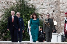 Δεξίωση για την 47η Επέτειο της Αποκατάστασης της Δημοκρατίας, στον κήπο του Προεδρικού Μεγάρου 