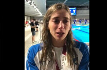 Ολυμπιακοί Αγώνες Τόκιο 2020: Η Άννα Ντουντουνάκη ξεσπά σε κλάματα στις πρώτες της δηλώσεις μετά τον αποκλεισμό από τον τελικό στα 100 μ. πεταλούδα