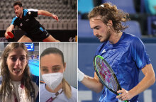 Ολυμπιακοί Αγώνες Τόκιο 2020: Παναγιώτης Γκιώνης, Άννα Ντουντουνάκη, Άννα Κορακάκη και Στέφανος Τσιτσιπάς