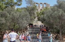 Η κατανομή των νέων κρουσμάτων κορωνοϊού στην Αττική που ανακοίνωσε ο ΕΟΔΥ © ΕUROKINISSI