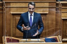 Ο πρωθυπουργός της Ελλάδας Κυριάκος Μητσοτάκης