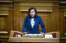 Η βουλευτής του ΚΙΝΑΛ, Χαρά Κεφαλίδου