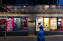 Αφίσες παραστάσεων του Broadway στη Νέα Υόρκη