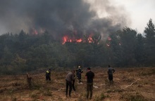 Φωτιά στη βορειοανατολική Αττική