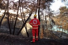 Η Ερυθράς Ημισέληνος των Ηνωμένων Αραβικών Εμιράτων σε συνεργασία με τον Ελληνικό Ερυθρό Σταυρό, στέλνει σημαντική βοήθεια στους πυρόπληκτους © EUROKINISSI