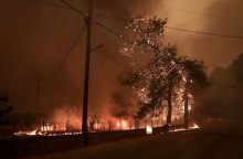 Φωτιά στο Πευκί Ευβοίας