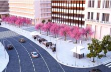 Μακέτα για την ανάπλαση της κάτω πλατείας Συντάγματος