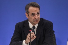 Ο πρωθυπουργός, Κυριάκος Μητσοτάκης, σe συνέντευξη Τύπου