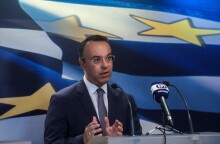 Ο υπουργός Οικονομικών Χρήστος Σταϊκούρας © ΕUROKINISSI / ΔΗΜΗΤΡΗΣ ΚΑΠΑΝΤΑΗΣ