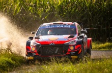 Στιγμιότυπο από τον αγώνα Ράλι Ypres στο Βέλγιο