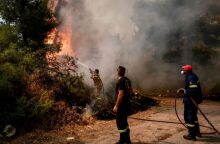 Επιχείρηση κατάσβεσης των εστιών στη βορειοανατολική Αττική © EUROKINISSI/ΤΑΤΙΑΝΑ ΜΠΟΛΑΡΗ 