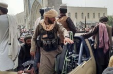 Περιπολία Ταλιμπάν στο Κανταχάρ, Αφγανιστάν, 15 Αυγούστου 2021 © EPA / STRINGER