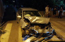 Το αυτοκίνητο που έπεσε πάνω σε 53χρονο θαμώνα καφετέριας στη Μεθώνη