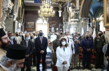  Η ΠΡΟΕΔΡΟΣ ΤΗΣ ΔΗΜΟΚΡΑΤΙΣ ΚΑΤΕΡΙΝΑ ΣΑΚΕΛΛΑΡΟΠΟΥΛΟΥ ΣΤΙΣ ΕΠΕΤΕΙΑΚΕΣ ΕΚΔΗΛΩΣΕΙΣ ΤΗΣ ΝΑΥΜΑΧΙΑΣ ΤΟΥ ΓΕΡΟΝΤΑ