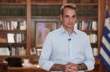 Ο πρωθυπουργός της Ελλάδας Κυριάκος Μητσοτάκης