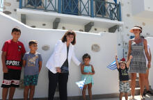 Ταξίδι στην Κάλυμνο με την Πρόεδρο της Δημοκρατίας, Κατερίνα Σακελλαροπούλου