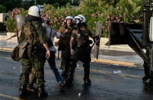 Επεισόδια στο κέντρο της Αθήνας