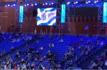 Ο Μίκης Θεοδωράκης τιμήθηκε στην Κόκκινη Πλατεία της Μόσχας