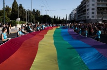 Στιγμιότυπο από το Athens Pride 2019, το Φεστιβάλ Υπερηφάνειας της Αθήνας