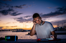 O DJ Νάσος Στουραΐτης στην πλατεία Νερού