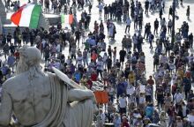 ΣΥΓΚΕΝΤΡΩΣΗ ΑΝΤΙΕΜΒΟΛΙΑΣΤΩΝ ΚΑΤΑ ΤΗΣ «ΠΡΑΣΙΝΗΣ ΚΑΡΤΑΣ» ΣΤΗ ΡΩΜΗ