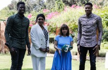 Στο Προεδρικό Μέγαρο η οικογένεια Αντετοκούνμπο