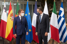 Κυριάκος Μητσοτάκης και Εμανουέλ Μακρόν (ΦΩΤΟ ΑΡΧΕΙΟΥ) - Ξεκινά σήμερα Παρασκευή 17 Σεπτεμβρίου 2021 στην Αθήνα η Σύνοδος Κορυφής Med9