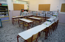 Σχολική αίθουσα (ΦΩΤΟ ΑΡΧΕΙΟΥ) - Εισαγγελική παρέμβαση μετά τις μηνύσεις κατά εκπαιδευτικών σε σχολεία από αρνητές γονείς και αντιεμβολιαστές