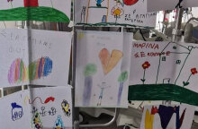 Ζωγραφιές με ευχές για τον 6χρονο Φώτη, το παιδί που τραυματίστηκε σε αγώνα καρτ στην Πάτρα