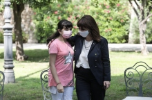 Η Αρεζού Καμπουλέ με την Πρόεδρο της Δημοκρατίας, Κατερίνα Σακελλαροπούλου