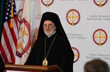 Ο αρχιεπίσκοπος Αμερικής Ελπιδοφόρος 