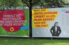 Προεκλογικές αφίσες από τη Γερμανία 