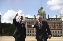 Εμανουέλ Μακρόν - Μπόρις Τζόνσον