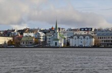 Το Ρεικιαβικ πρωτεύουσα της Ισλανδίας