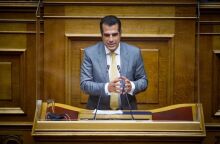 Ο υπουργός Υγείας, Θάνος Πλεύρης