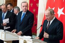 Ρετζέπ Ταγίπ Ερντογάν και Βλαντιμίρ Πούτιν