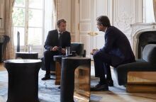 Κυριάκος Μητσοτάκης και Εμανουέλ Μακρόν 