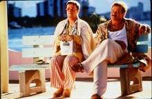 Ο Ρόμπιν Γουίλιαμς και ο Νέιθαν Λέιν στην ταινία «The birdcage»