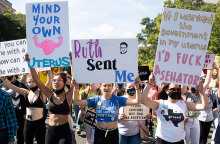 Διαδήλωση στο Τέξας κατά του νόμου που απαγορεύει τις περισσότερες αμβλώσεις