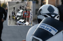 Μηχανή της Αστυνομίας (ΦΩΤΟ ΑΡΧΕΙΟΥ) - Ο οδηγός που τραυματίστηκε από σφαίρα αστυνομικού μετά την καταδίωξη στην Αθήνα (Ένθετη)