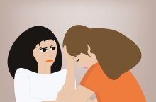 Εικονογράφηση γυναικών που συζητούν